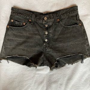 Levi’s 501 Shorts - Black - 28